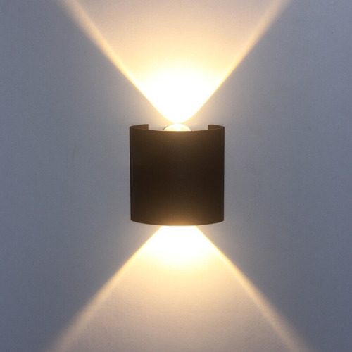 Lámpara De Pared Aplique Premium Doble Led Luz 