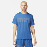 Polera Nike Miler Flash Hombre Azul