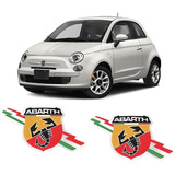 Emblemas Adesivo Abarth Itália Fiat 500 Uno Palio Punto Argo
