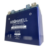 Bateria Moto Gel Kronwell 12v 7a 12n7-4a 12n7-4b Yb7-a