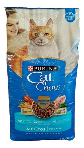 Cat Chow Sabor Mariscos Bulto Con 20 Kg 