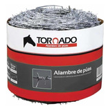 Alambre De Puas Calibre 12.5 X 200 Metros Tornado