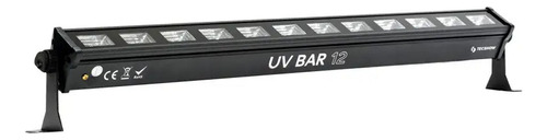  Barra Led Tecshow Uv Bar 12 Ideal Instalaciones 12 Leds 1w
