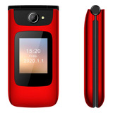 Telefono Senior Introtech 4g Clamshell Rojo