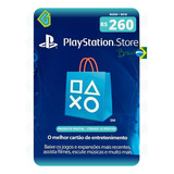 Cartao Playstation Psn Gift Card Br R$ 260 Reais