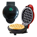 Maquina De Fazer Waffle Grill Panqueca Eletrica 110v Mini