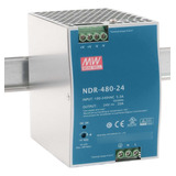 Fonte Para Trilho Din 24v 20a Ndr-480-24 Meanwell 480w K4092