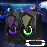 Altavoz Rgb De Bocina De Multimedia Para Computadora Led