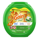 Detergente Gain 3 En1:oxi-fresh Island Freshcapsulas 60 Pacs