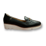 Zapato Au Petit Jean Mujer Casual De Piel 2708neg