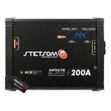 Fonte Carregador Automotivo Stetsom 200a Display Digital