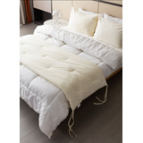 Piecera + 2 Fundas Almohada, Cama King Y 2 Plazas 210*70 Cms