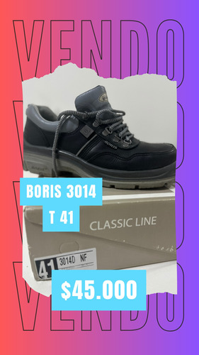Zapatos De Seguridad Boris 3014
