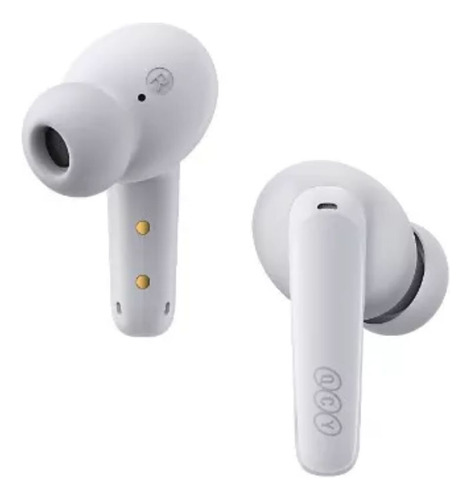 Auriculares Qcy T13x Enc Bluetooth 5.3 Ipx5 De Color Blanco