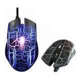 Mouse Gamer Profesional  Lisheng Ergonomico 2400dpi Utory