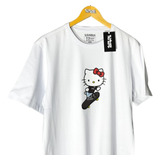 Camiseta Blusa Hello Kitty Magazine Skate