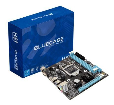 Placa Mãe 1150 Bluecase Bmbh81 Intel Ddr3 Usb 3.0 Vga Hdmi