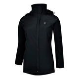 Campera Ansilta Fusion 3 En 1 Ski Snowboard Gore-tex Mujer 