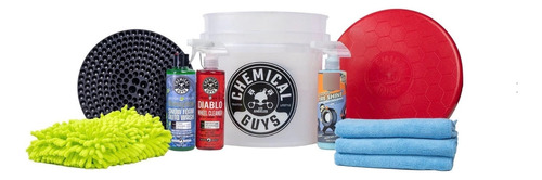 Kit Lavado Brillo Wash & Shine Auto Chemical Guys 10 Piezas