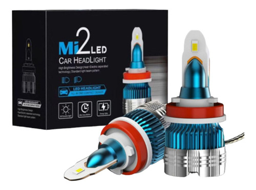 Cree Led Mi2 Chip Csp H4  Luz Baja/alta.