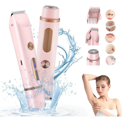 Depiladora Eléctrica Zenithventures Para Mujer con Doble Cabezal y Uso Húmedo\u002FSeco | MercadoLibre