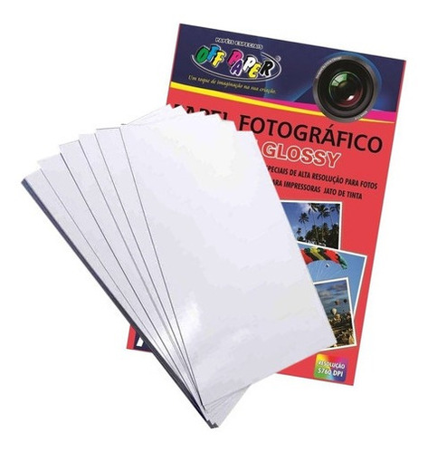 Papel Foto Fotografico A3 180g Glossy Brilhante Pacot 20 Und