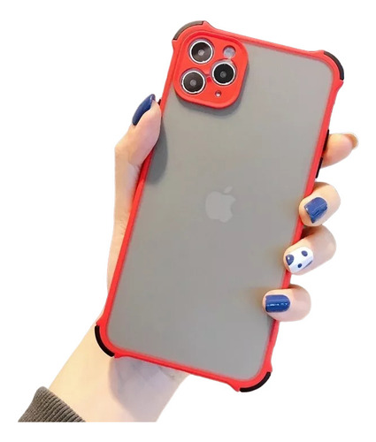 Funda Uso Rudo Mate Premium Compatible Con iPhone XR