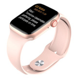 Smartwatch Sw01 Rose Gold 45mm Feminino Gps Integrado 