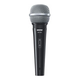 Micrófono Vocal Alámbrico Conector Xlr Negro Sv-100 Shure
