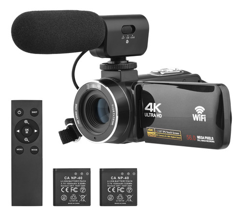 Cámara De Video Digital 4k Wifi De 56mp 18x