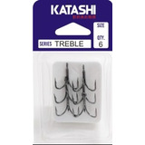 Anzuelos Katashi Triple N10 X6u. Ideal Señuelos O Boga