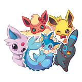 Stickers Pack Pokemon Nº2 - 25 Calcos Resistentes Al Agua