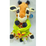 Jirafa Peluche Baby Lionking Original Importada 27 Cms 