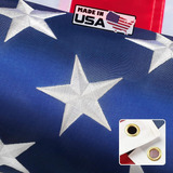 Banderas Estadounidenses Para Exteriores De 3 X 5 Pies, Band