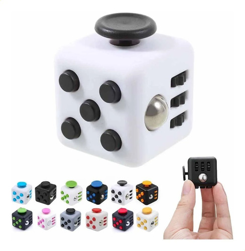 Cubo Antiestrés Fidget - Ansiedad, Hiperactividad, Tdah | MercadoLibre