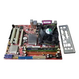 Placa Mãe Eup Ecs 2gb Dd3 Dual Core Com Espelho