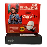 Receptor Claro Tv Pré Pago Recarga + Controle Remoto Avulso