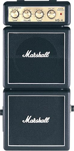 Marshall Ms4 Mini Amplificador De Guitarra De Pila Completa