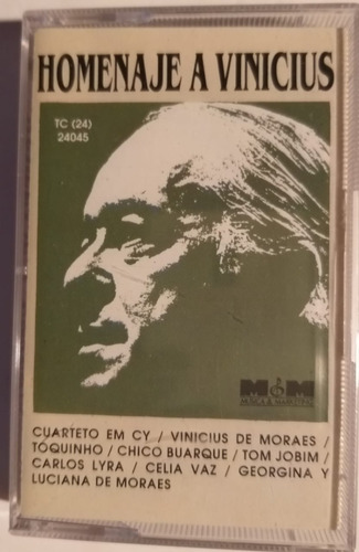 Homenaje A Vinicius De Moraes - Cassette Nvo