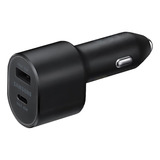 Cargador De Coche Dual Superrápido Samsung Usb (45 W+15 W) D