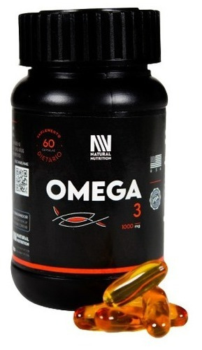 Natural Nutrition Omega 3 Suplemento Aceite Pescado 60c