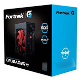 Fonte 500w Fortrek Crusader Bivolt Atx Pc Cooler 12cm