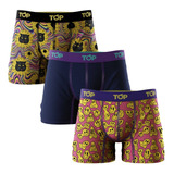 Boxer De Hombre Pack 3 Electronic Vibes 208p3nav23c7