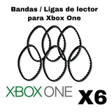 6 Liga Bandas Xbox One Y One S Lector / Lente Bandeja