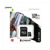 Memoria Micro Sd 128gb Class 10 Kingston Sdcs/128gb Con Adap