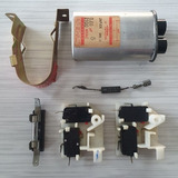 Capacitor/chaves/fusivel/diodo Microondas Sharp Mw-520a  Usa