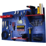 Panel P/herramientas Wall Control Acero 40,6 X 15,2 Cm Azul/