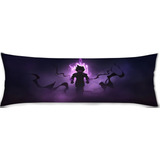 Cojin Almohada Larga Dbz Vegeta Silueta Ultra Ego 35x100cm