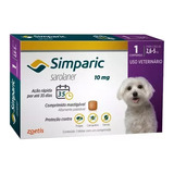 Antipulgas Para Cães Simparic 10mg 2,6 A 5kg 1cp Promoção