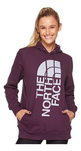 Poleron The North Face  Trivert Po Hoodie Mujer Burdeo